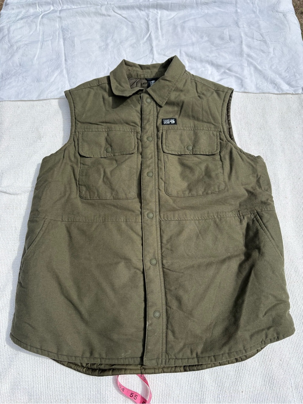 Mountain Hard Wear Olive Green Insulated Vest